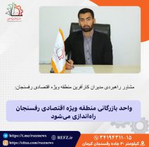 راه اندازی واحد بازرگانی منطقه ویژه اقتصادی رفسنجان