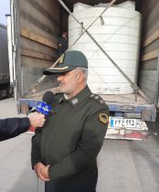 تعبیه ۳۶هزار لیتر گازوئیل در کامیونی با بارنامه ظروف چینی