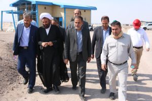 پیشرفت ۴۳ درصدی طرح تصفیه خانه آب رفسنجان