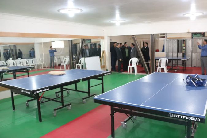 بازسازی سالن ورزشی اداره کار رفسنجان بااعتباری بالغ بر ۱۰ میلیارد ریال