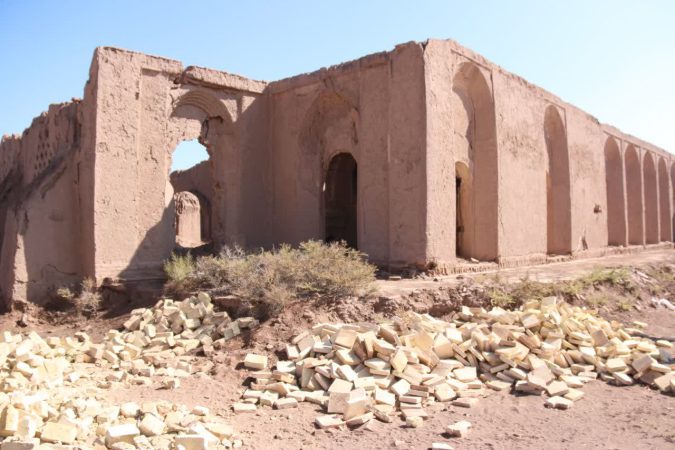 تکمیل مرحله اول عملیات مرمت باغ ۱۰۰ ساله سرای ملی میزانی در رفسنجان