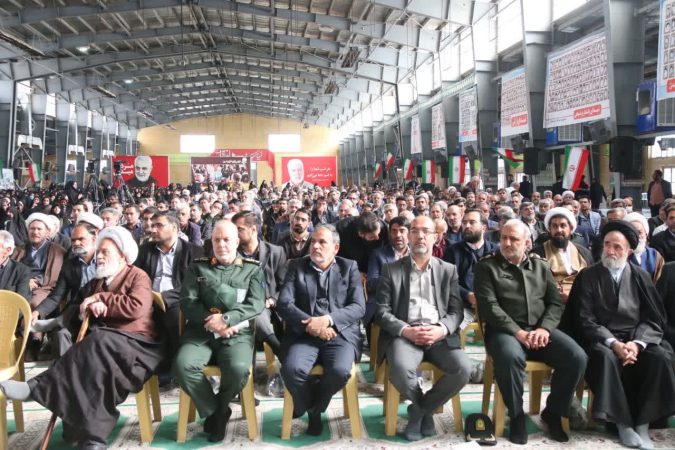 برگزاری چهارمین سالگرد شهادت سپهبد حاج قاسم سلیمانی در رفسنجان