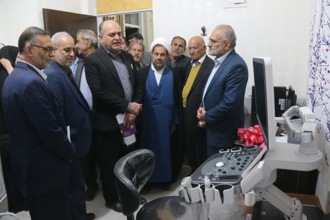 افتتاح دستگاه سونوگرافی بخش کشکوییه رفسنجان با اعتباری بالغ بر ۲۰ میلیارد ریال