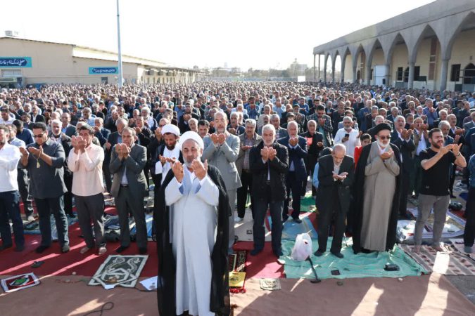 نماز عید سعید فطر در مصلی رفسنجان برگزار شد