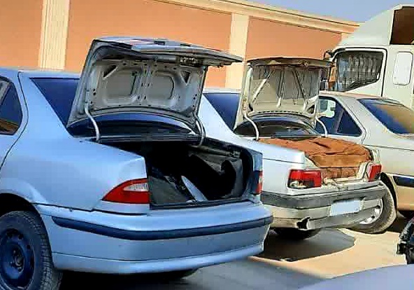 توقیف ۸ دستگاه خودروی شوتی حامل سوخت قاچاق در رفسنجان