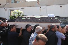 مراسم تشییع مرحوم شیخ حسین هاشمیان در رفسنجان برگزار شد