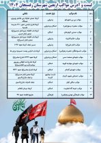 آدرس موکب‌‌های شهرستان رفسنجان  مستقر در نجف و کربلا اعلام شد