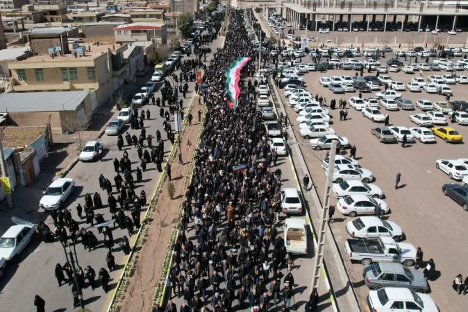 همدلی و ولایتمداری در راهپیمایی گرامیداشت رهبر شهید سید علی خامنه‌ای