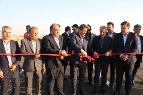 توسعه زیرساخت‌های مواصلاتی رفسنجان؛ قطعات سوم و چهارم باند دوم محور «رفسنجان ـ نوق» به بهره‌برداری رسید