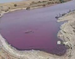 رودخانه ارغوانی سیریز زرند؛ جاذبه ارزشمند گردشگری